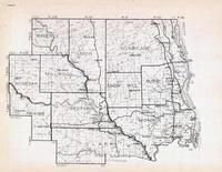 Lincoln Township, Waverly, Union, Hurrican, Ninevah, Prairie, Bedford, Monroe, Ethlyn, Monroe, Moscow Mill, Owens, Missouri State Atlas 1940c